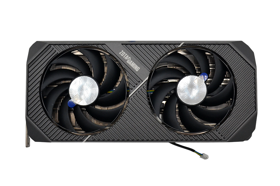 5060 ti 双风扇铜底板显卡散热器